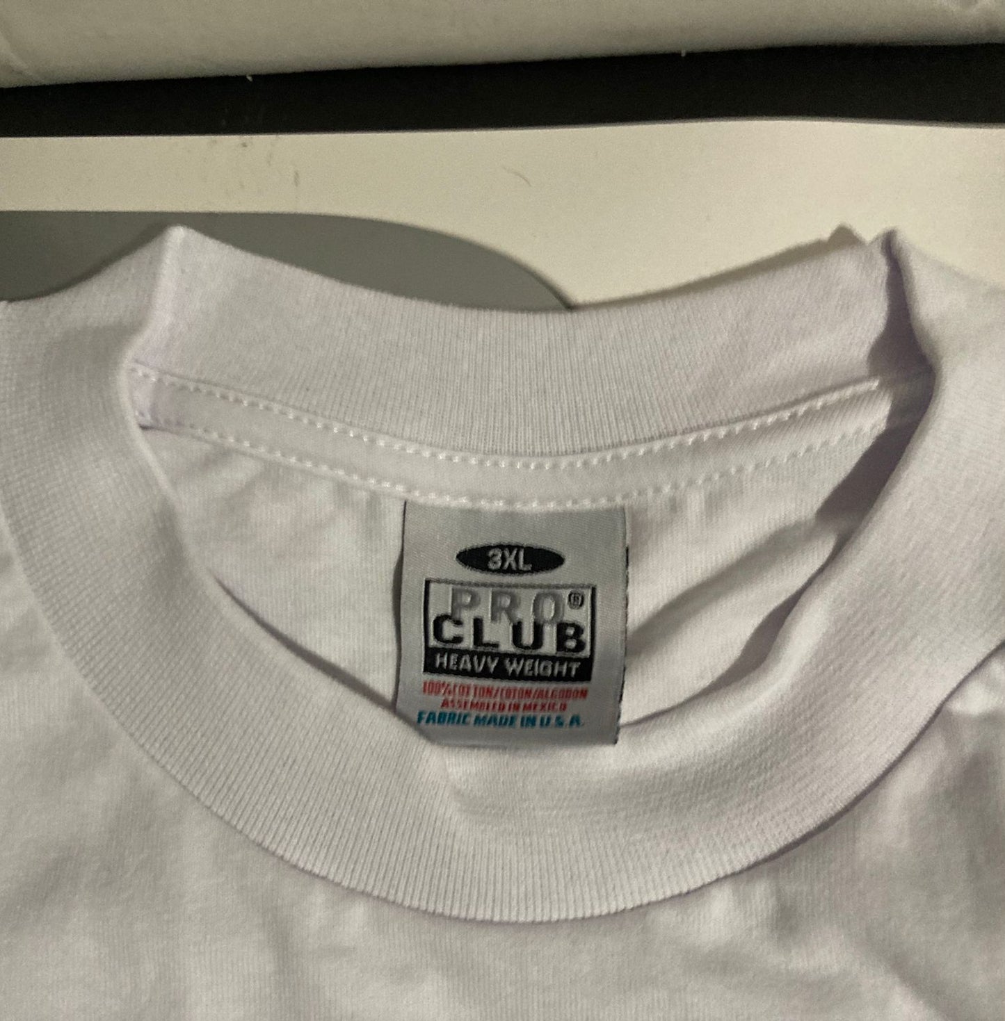 Pro Club Men's Heavyweight Cotton Short Sleeve Crew Neck T-Shirt
