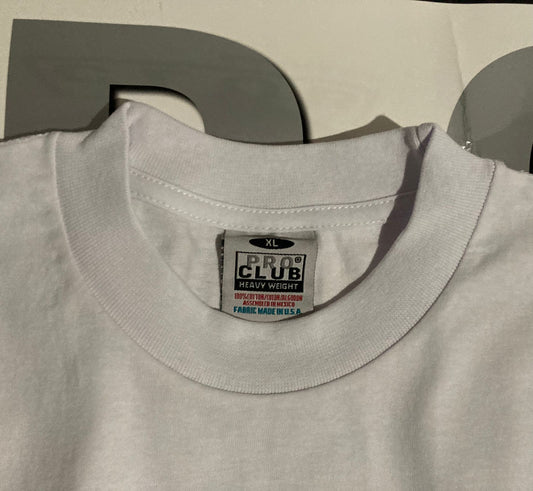 Pro Club Men's Heavyweight Cotton Short Sleeve Crew Neck T-Shirt